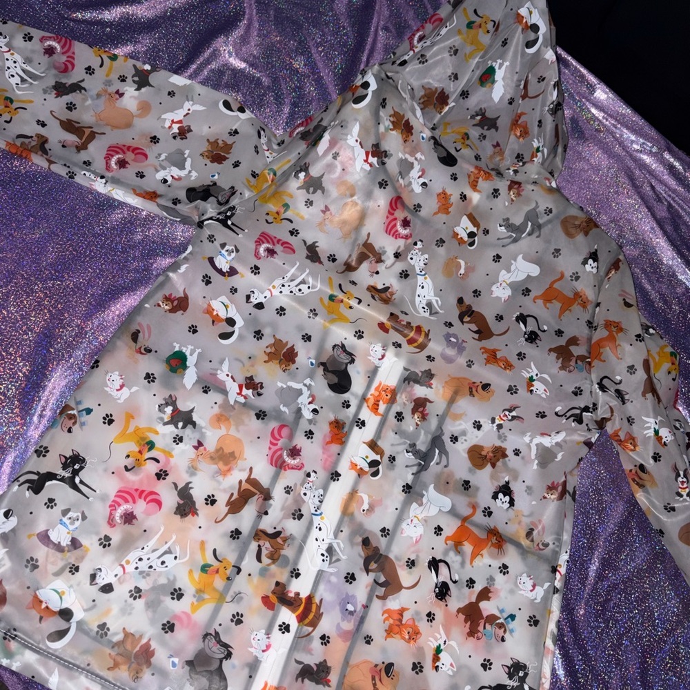 Disney Reigning Cats And Dogs Rain Jacket - Picture 6 of 6